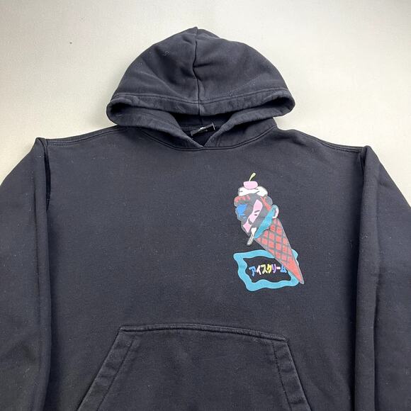 Icecream Hoodie Sweatshirt Adult Small Black Colour Billionaire Boys Club BBC - Picture 4 of 10